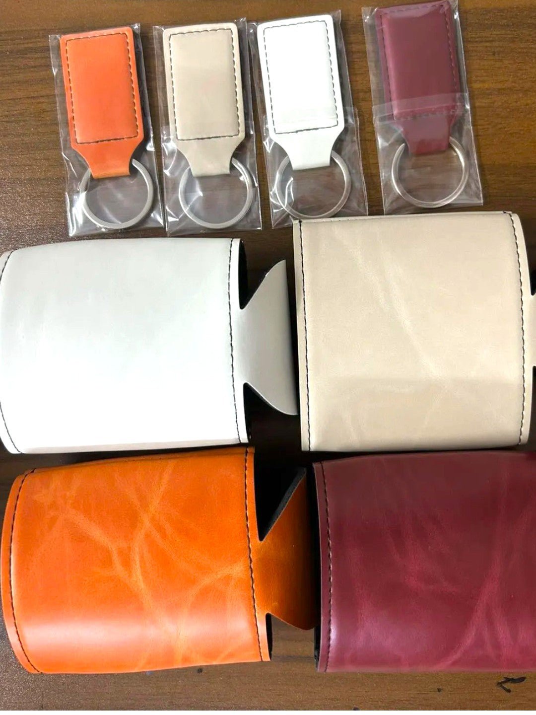 Heritage Collection: Sand / Black Durra-Bull Premium Leatherette® Sheets (12x24)