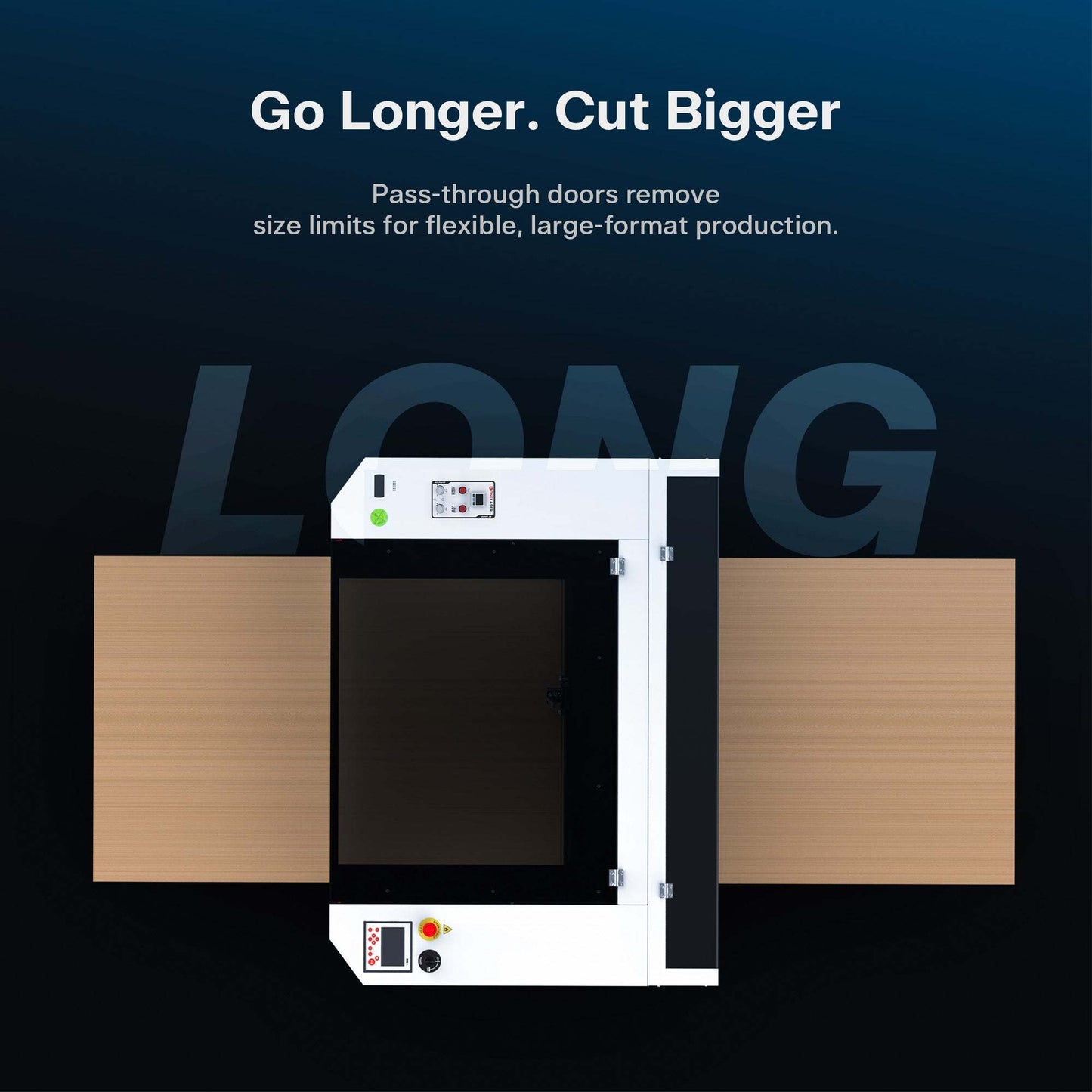 OneLaser Hydra™ 13 Gen2 - CO₂ Glass/RF Industrial Hybrid Laser Engraver