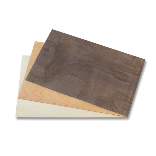 Durra-Bull™ Hardwood Veneer Sample Pack w/ Adhesive (Free Shipping)