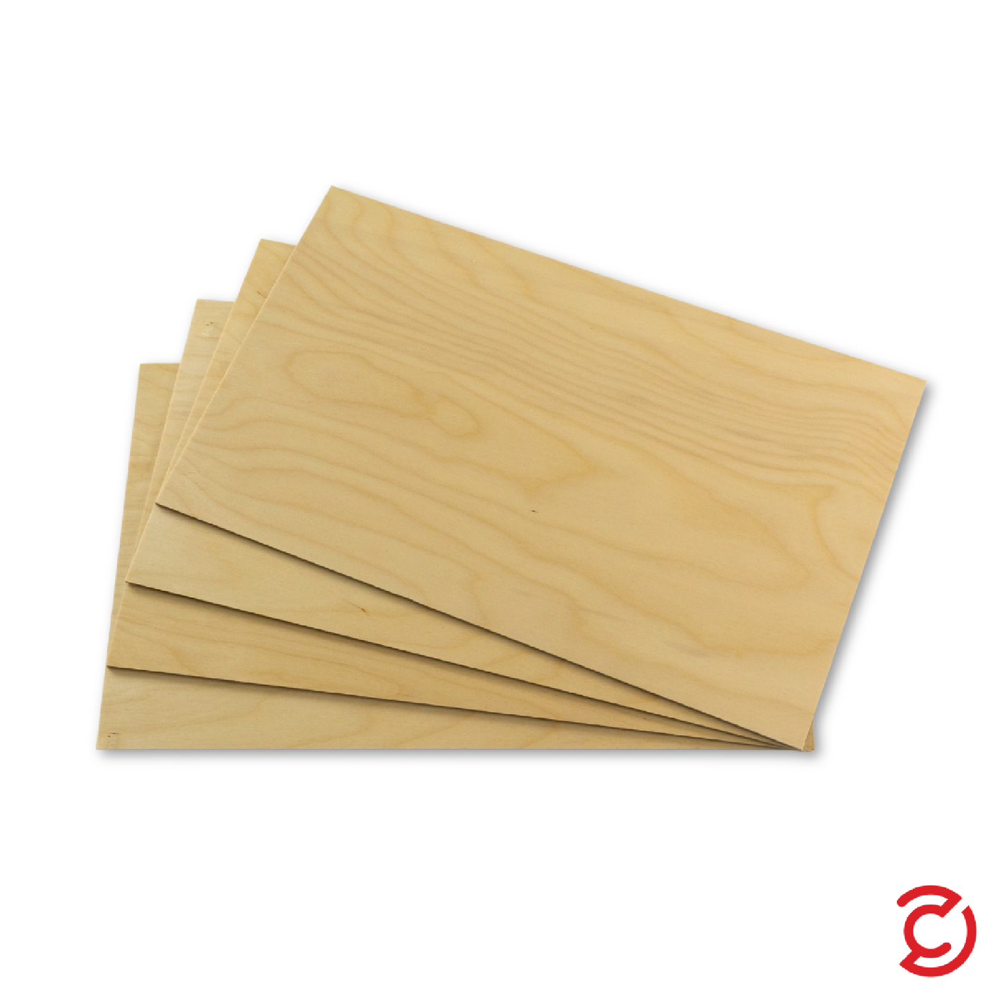 1/8" Prefinished Baltic Birch Plywood Pack (Free Shipping)