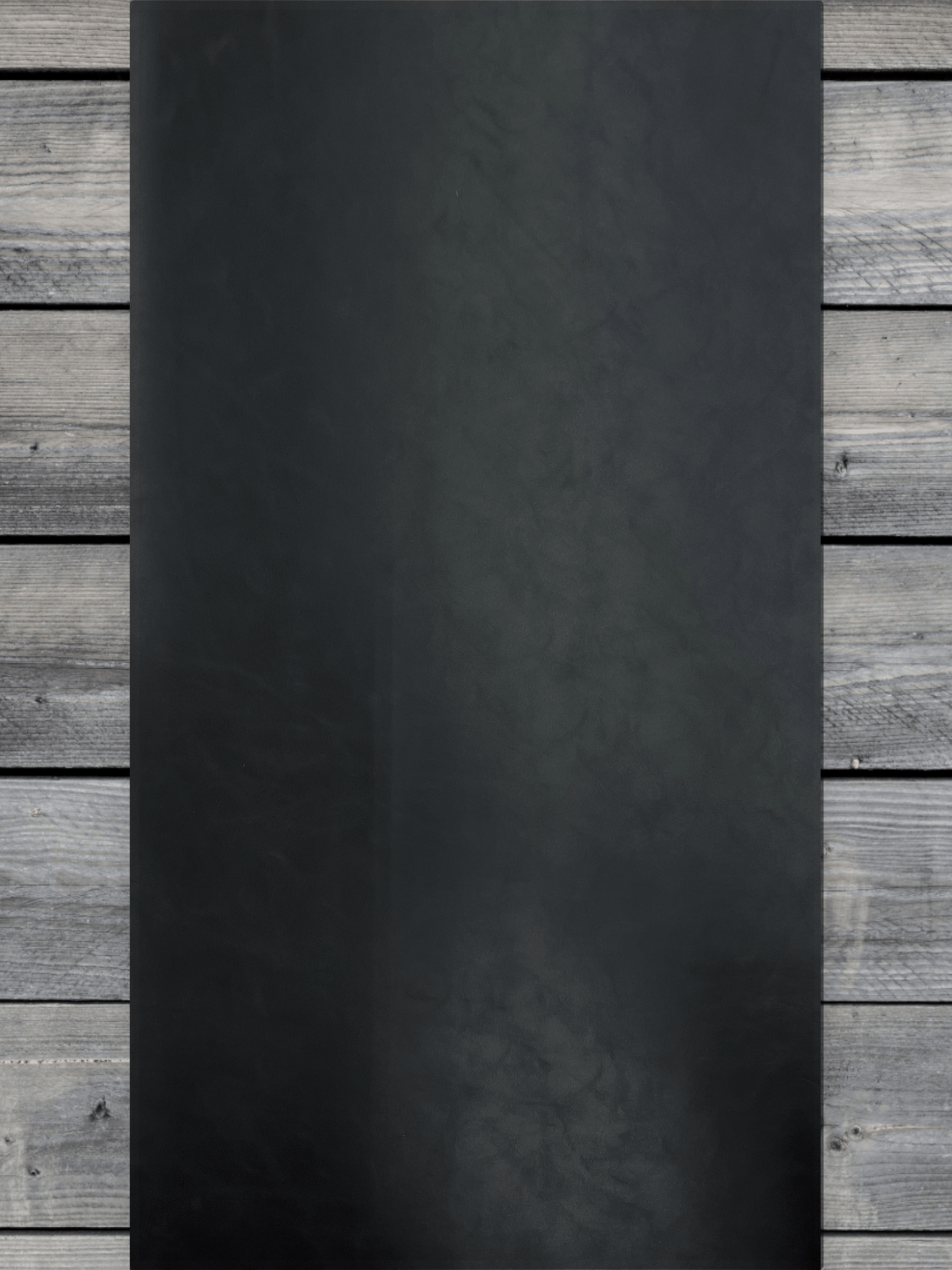 Heritage Collection: Black / Silver Durra-Bull Premium Leatherette® Sheets (12x24)