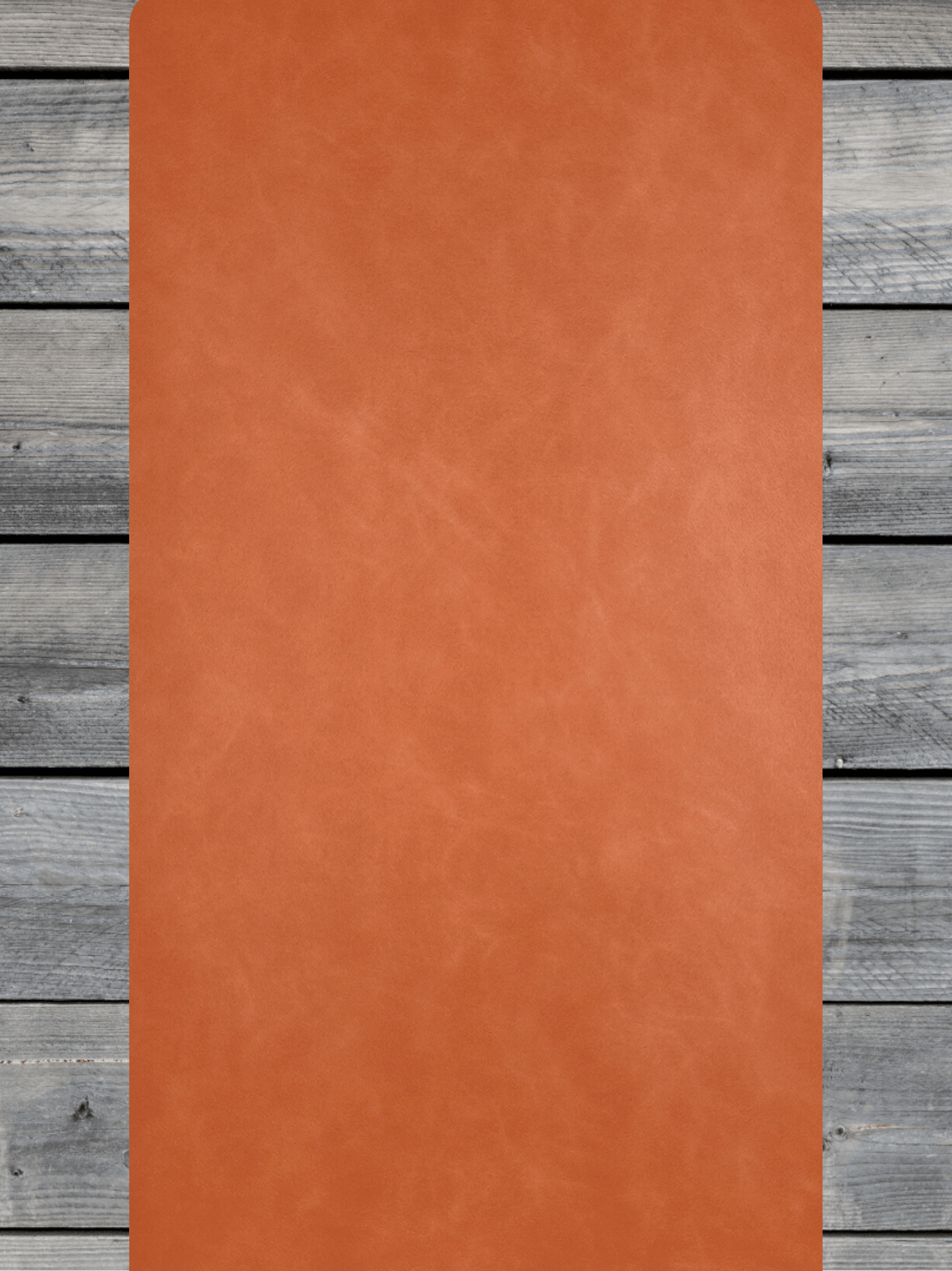 Heritage Collection: Orange / Black Durra-Bull Premium Leatherette® Sheets (12x24)