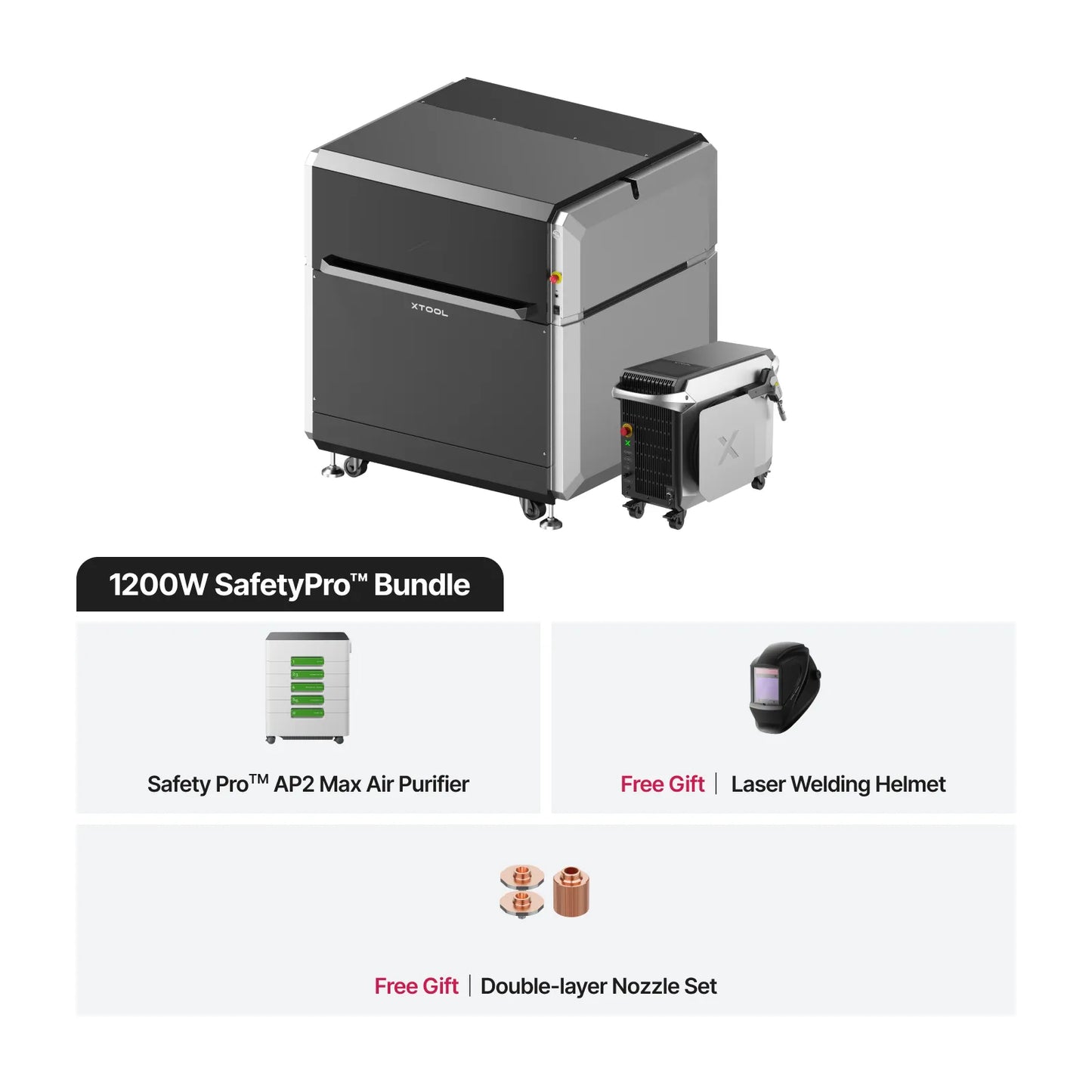 xTool MetalFab Laser Welder/ CNC Cutter