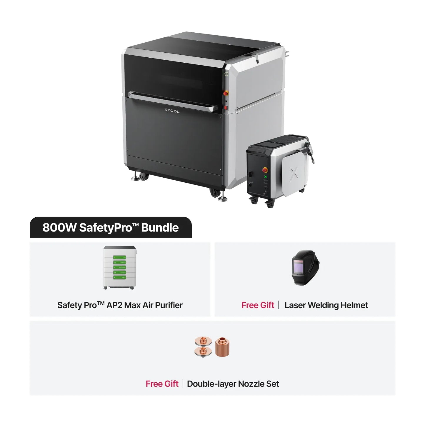 xTool MetalFab Laser Welder/ CNC Cutter